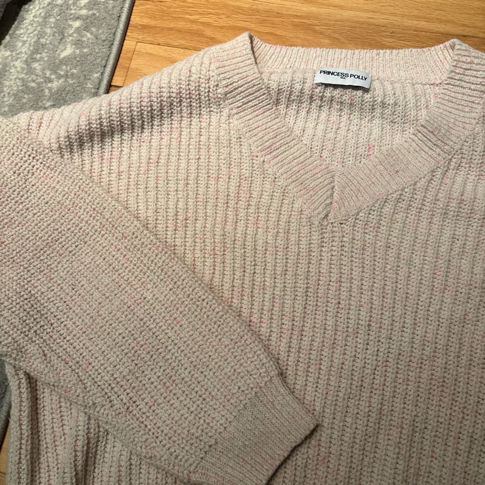 Princess Polly Pink Knit Sweater